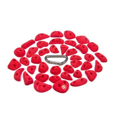 Pack 35 foot climbing holds